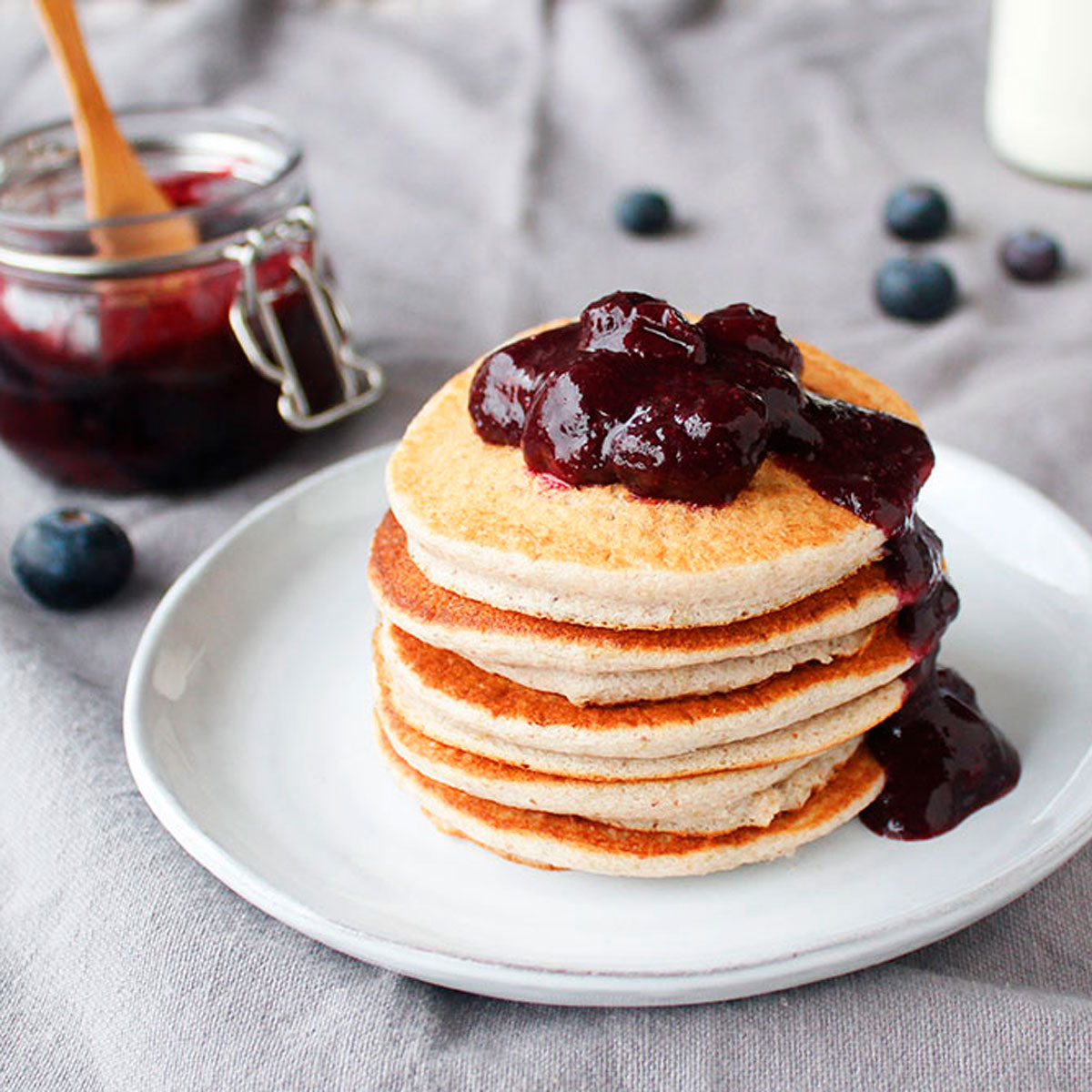 Receta De Tortitas De Trigo Sarraceno Sin Gluten Sin Az Car Y Sin